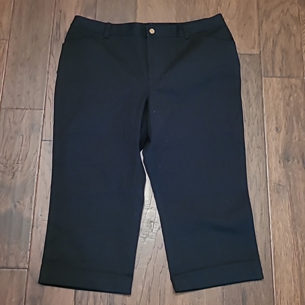 Lauren Ralph Lauren black crop jeans size 16